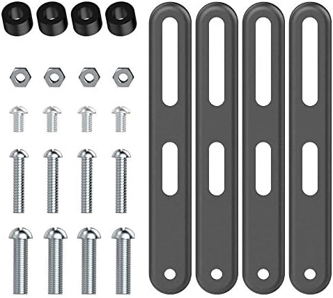 Invision VESA Adapter Kit for TV Wall Mounted Brackets Ultra Slim Design Fits on to any 200x200mm Existing TV Bracket to Achieve a Wide Arrangement of VESA Hole Patterns Suitable for TV Screens 2655