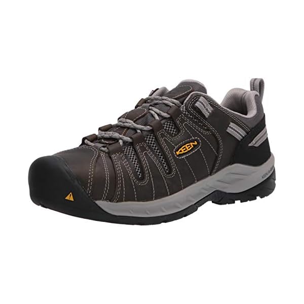 KEEN Utility Men's Flint 2 Low Height Leather Steel Toe Work Shoes