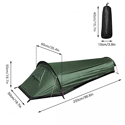 Carpa portátil para camping tipo mochila para 1-2 personas miniatura 2