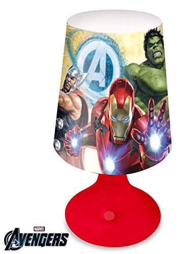 Kids Avengers Lampe de bureau à piles Multicolore 18 x 9 cm