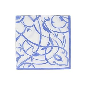 Caspari Algarve Niebieskie Serwetki Papierowe 12 szt.