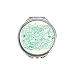 Sea Wave Fish Shark Hand Compact Mirror Round Portable Pocket Glass