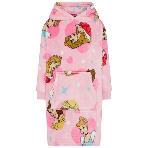 Sweat à capuche filles Disney Princesse pull couverture oversize