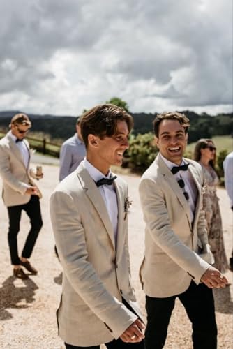 Mens Linen Sport Jacket Men Casual Blazer for Men Slim Fit Linen Suit for Wedding Prom3