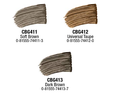 Miniatura 4 de L.A. Colors Gel tintado para cejas, marrón oscuro, 1 unidad, CBG413