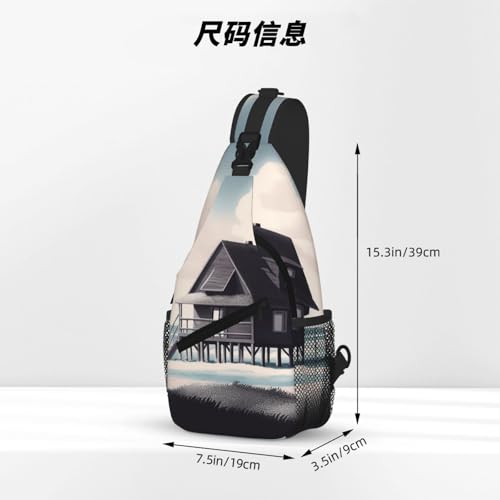 Morrale Sling para Mujer y Hombre Viaje Senderismo miniatura 4