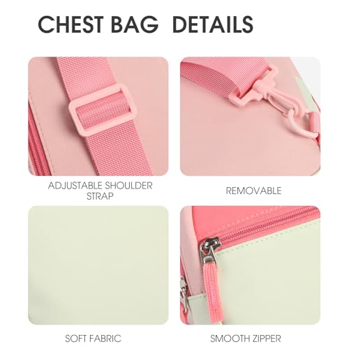 Image of Birthday Back to School Gifts for Teen Girls 8-12, Fanny Pack Crossbody Bag | 8 9 10 11 12 Year Old Girl Birthday Gifts, Kids Sling Bag Purse Travel Essential, Preppy Fashion Tween Girl Gift Trendy Stuff
