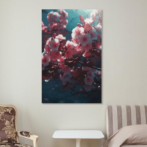 Impression sur toile moderne fleurs de haute qualité pour bureau chic - 7