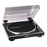オーディオテクニカ フルオート レコードプレーヤー AT-LP60X 33/45回転対応 ベルトドライブ 【国内正規品】ダークガンメタリック AT-LP60X DGM