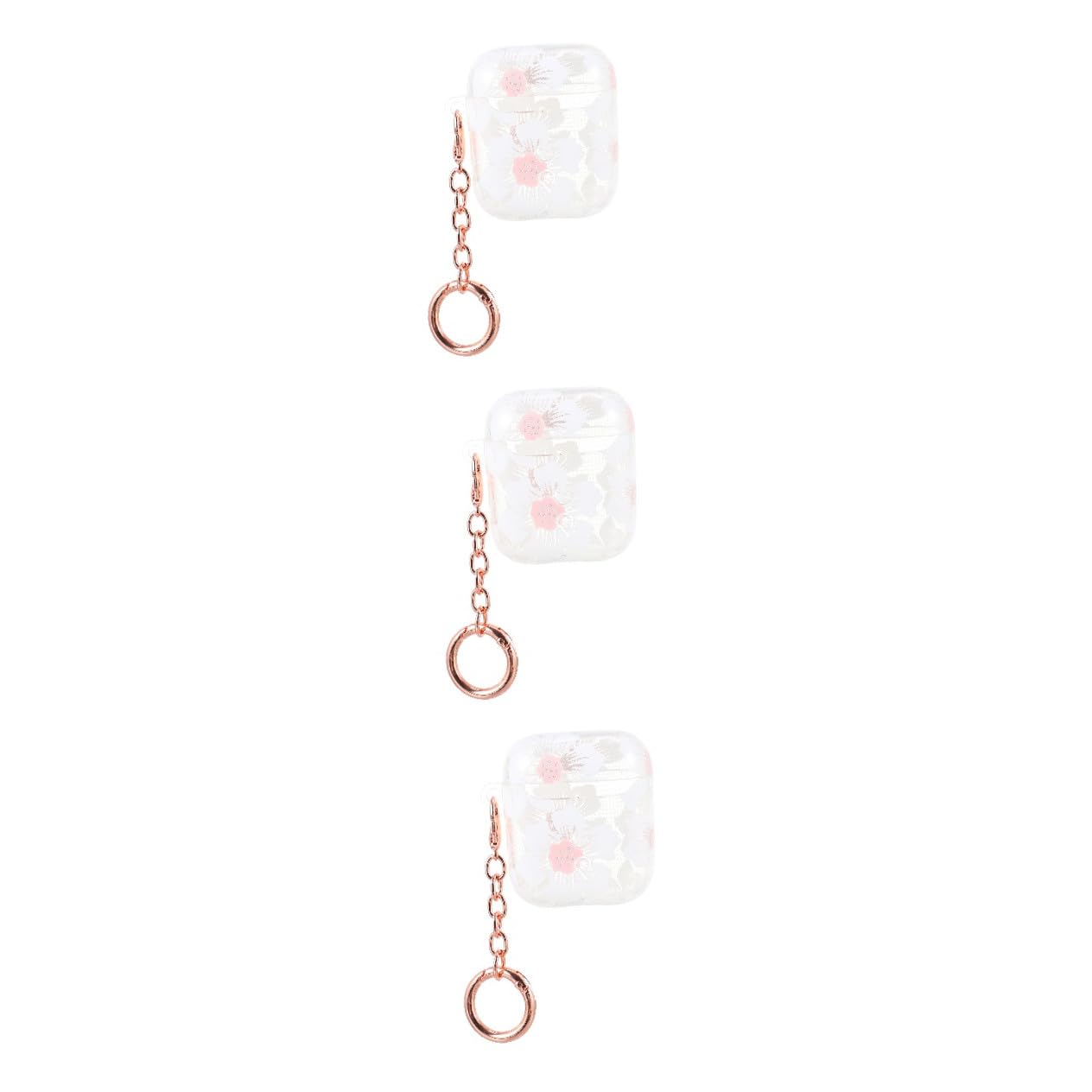 Angoily Estuche para 3 Auriculares con Carcasa Y 1 Funda Protectora. Elegante Estuche para Guardar Auriculares De Forma Segura.