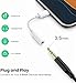 Lightning to 3.5 mm Headphone Jack Adapter, [Apple MFi Certified] 3 Pack iPhone 3.5mm Headphones/Earphones Aux Audio Dongle Adapter Compatible for 14 13 12 11 XS XR X 8 7, Support All iOS
