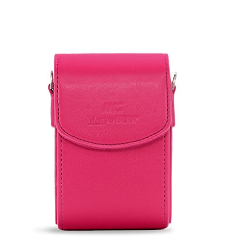 Funda de cuero MegaGear para Panasonic Lumix DC-ZS200 miniatura 2