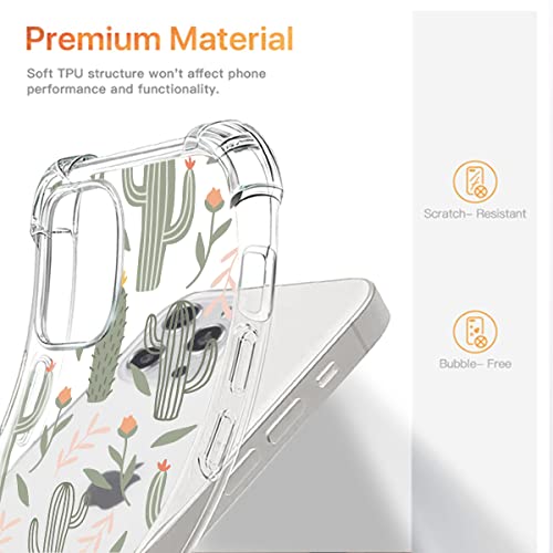 Coque iPhone 14 Pro Max antichoc intégrale protégeant des chutes avec style floral - 3