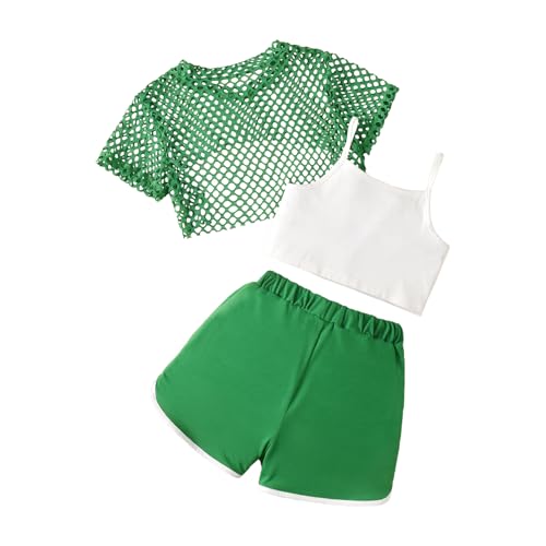 Image of Girls Cute Summer Outfits Set Clothes Size 5-14t Outfit 2 Piece Are Materials That Are Soft And Durable