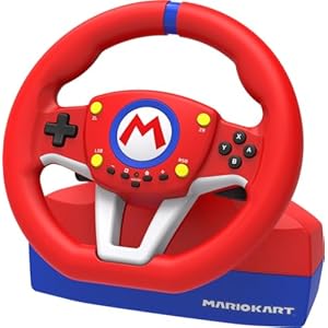 Hori Nintendo Switch Mario Kart Racing Wheel Pro Mini By – Officially Licensed By Nintendo
