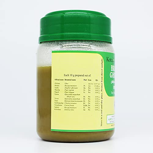 Brahmi Ghritam-150GM, (Pack Of 1), Of Arya Vaidya Sala Kottakkal and get Golden Oldie Herbs®, Sukanthi Pills-1gm