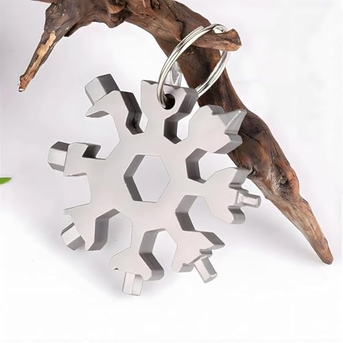Versatile 18-in-1 Snowflake Multi-Tool with 18 Functions – Compact Utility Tool with Snowflake Design for Outdoors, DIY Projects, and Survival Gear -Unique Snowflake Design 5 41B+obKsWwL