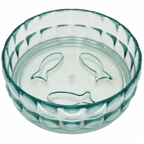 【猫用 食器】 クリスタルキャットボウル フィッシュ 13cm ペット用 滑り止め ペット用品 食器 水飲み 給水機 給水器 餌食器 フードボウル おしゃれ きれい 清潔 エサ皿 餌皿 エサ入れ 餌入れ おさら サラ 透明 熱中症対策 水分補給