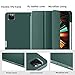 Wenlaty Compatible with iPad Pro 11 Inch Case 4th/3rd/2nd Generation with Pencil Holder, for iPad 11 Pro Case 2022/2021/2020, Trifold Slim Protective Cover with Soft TPU, Auto Wake/Sleep, Pine Green