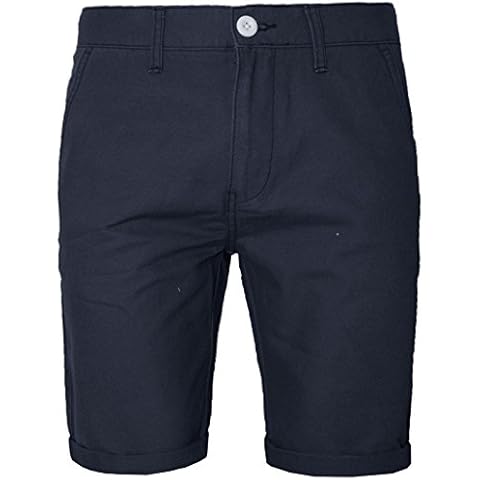 NEW MENS SMART COTTON SUMMER CHINO SHORTS ROLLUP COMBAT CASUAL CARGO POCKET SIZE[Navy ,34" Waist] Cover