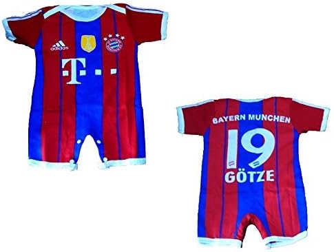 Bayern Munchen Home Baby Jumpsuit 0-6 months Model: (Newborn, Child, Infant)