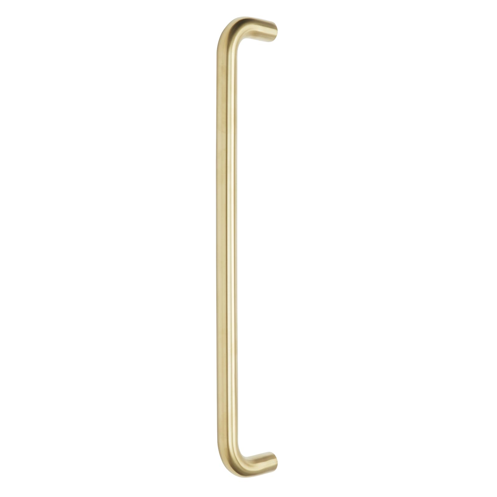 Access Hardware Satin Brass D Shaped Door Pull Handles - 300mm Centres