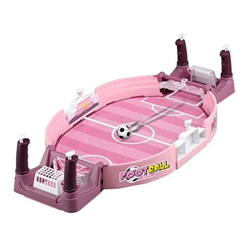 Yardwe Mesa de futebol interativo mesa de matraquilho infantil para duas pessoas cenário familiar interativo de brinquedo