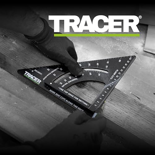TRACER 7" ProSquare Adjustable Measuring Tool (Professional Construction Square Tool with Lockable arm and Easy to Read Laser Markings) 7 TRACER 7" ProSquare Adjustable Measuring Tool (Professional Construction Square Tool with Lockable arm and Easy to Read Laser Markings) - Image 7