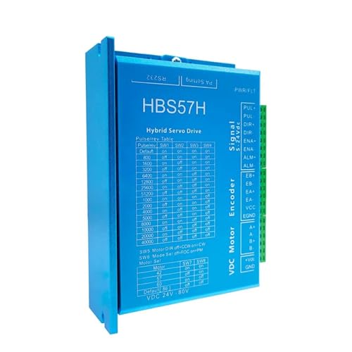 Pilote HBS57H servomoteur hybride CNC contre surchauffe et décalage Nema23