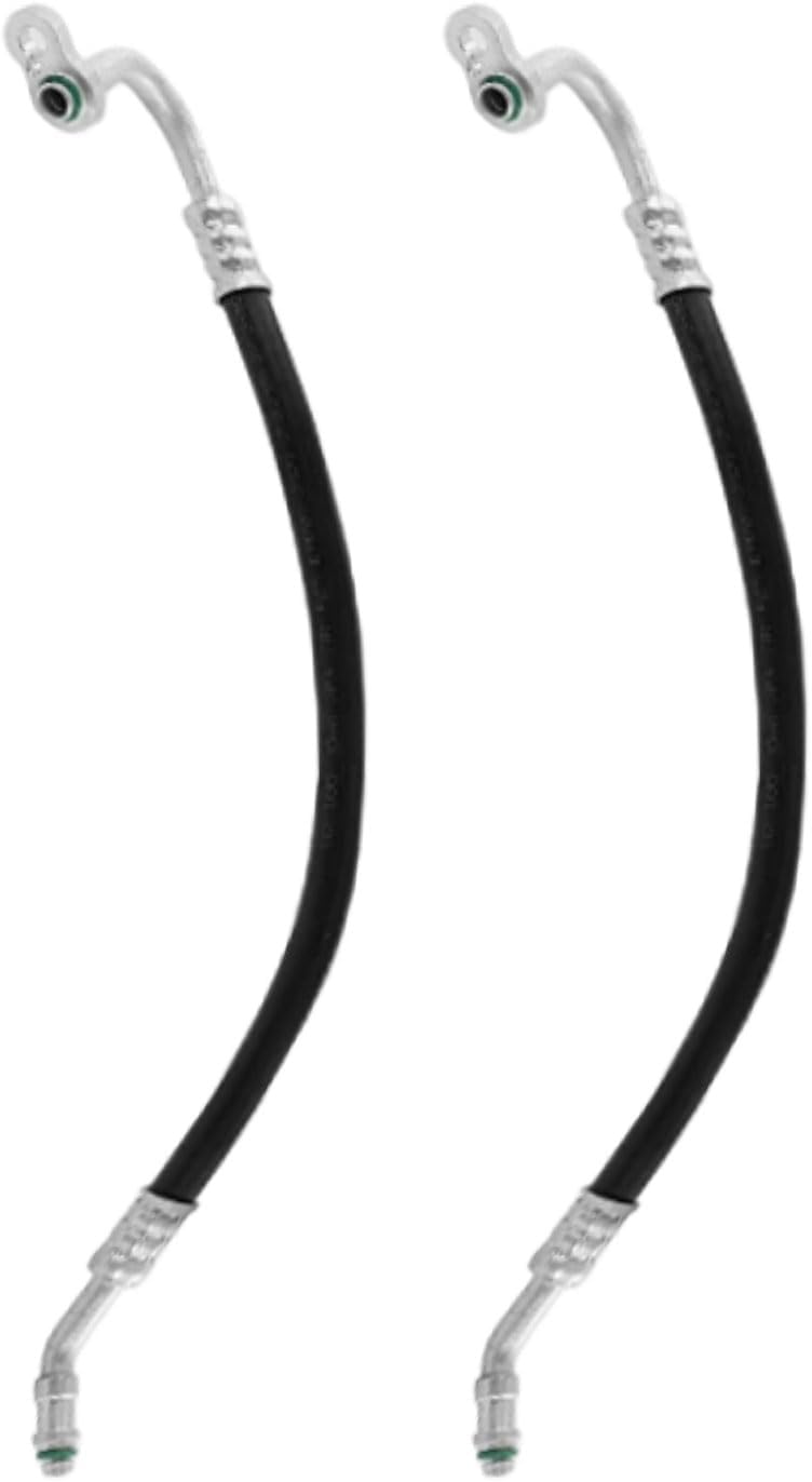 2PCS 2518304715 Air Conditioning Refrigerant Discharge Pipe 25183-04715 Fits for MercedesBenz R350 10-12 V6 3.0L Replace parts