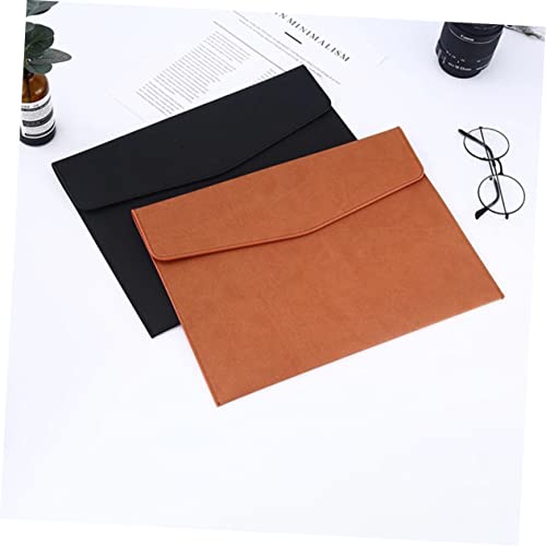 ARTIBETTER Document Envelope Organizer Men Briefcase Folder Holder Fashionable Pu Material for Business2