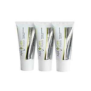 ApaCare Polish 3 tubes | voor het verwijderen van tandplak door koffie, thee, rode wijn en sigaretten | met medisch…