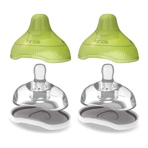 Kiinde Twist Active Latch Nipples for Breast Milk or Formula Feeding - Slow Flow (2 Pack) Cover