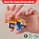 MAGNIKON Magnetpuzzle Baufahrzeuge 25 Teile, Magnet Puzzles ab 2 Jahren, Magnetische Puzzles, Beschäftigung Flugzeug Kinder, Magnetspiel, Reisespiel, Spiele für unterwegs
