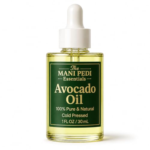 Image of TMPE Avocado Oil for Lustrous Hair, Nourishing Skin, 100% Pure & Natural Cold Pressed oil, Non-Stick Formula - 30 ml.