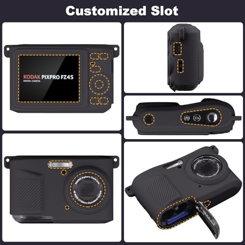 Funda de silicona para cámara Kodak PIXPRO Friendly Zoom FZ45 miniatura 5
