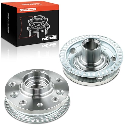 Frankberg 2x Cojinete de rueda Juego de cojinetes de rueda Delantero Izquierda Derecha Rueda con brida diámetro 125,9 Compatible con Golf IV Van 1J1 Golf IV Variantee 1J5 A3 8L1 Replace# 1J0407613C