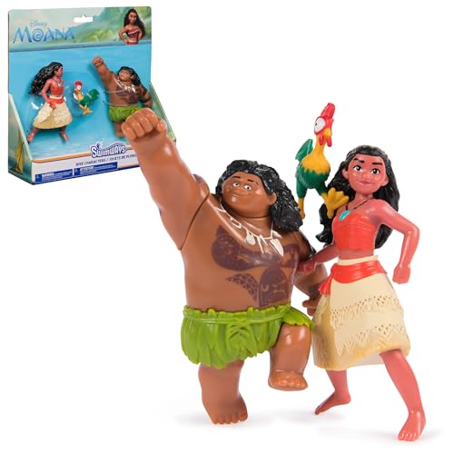 Image of SwimWays Disney Moana Dive Characters 3-Pack of Pool Toys for Ages 5+