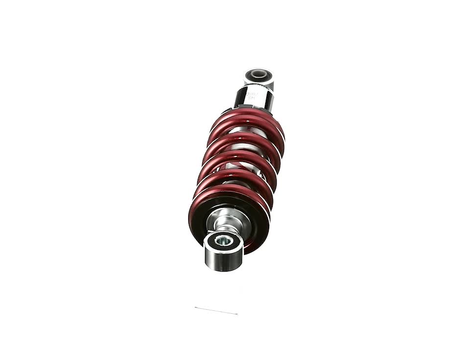 キタコ(KITACO) リアショックアブソーバー(G235) KSR110 メッキ/レッド 
