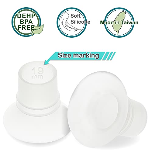 Nenesupply 19mm Flange Inserts Compatible with Elvie Flange Elvie Stride Flange Momcozy Flange