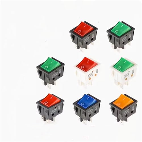 Interruptor de soldadora KCD4 25x31mm para solucionar fallos de encendido 30A 2
