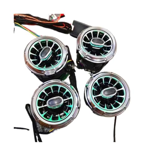 Évents de climatisation turbine pour Jeep Wrangler JK cache aération intérieur