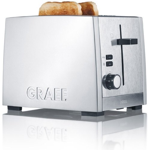 Preisvergleich Produktbild Graef Toaster TO 80, Edelstahl, silber