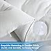 KARRISM All Season Down Alternative Queen Comforter, Winter Warm Comforter Ultra Soft Quilted Duvet Insert with Corner Tabs, Wavy Box Stitched, Luxury Fluffy & Lightweight (White, 88 x 88 inch)