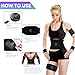 Electronic Muscle Stimulator，12 Modes Abs Stimulator Abdominal, Smart Slimming Belt, One-Click Shaping, Suitable for Any Body Part for Adults