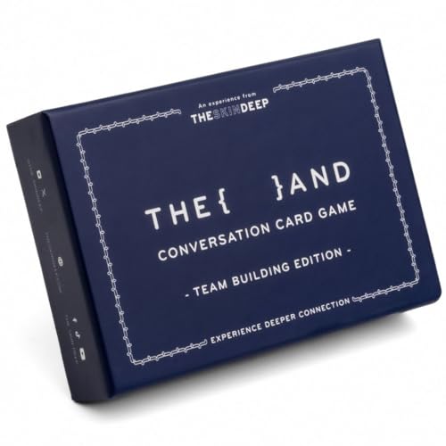 {THE AND}) Team Building Edition - 199 Conversation Card Game for Building Better Teams - Icebreaker Conversation Starter Questions to Connect with Each Other & Boost Team Chemistry by The Skin Deep