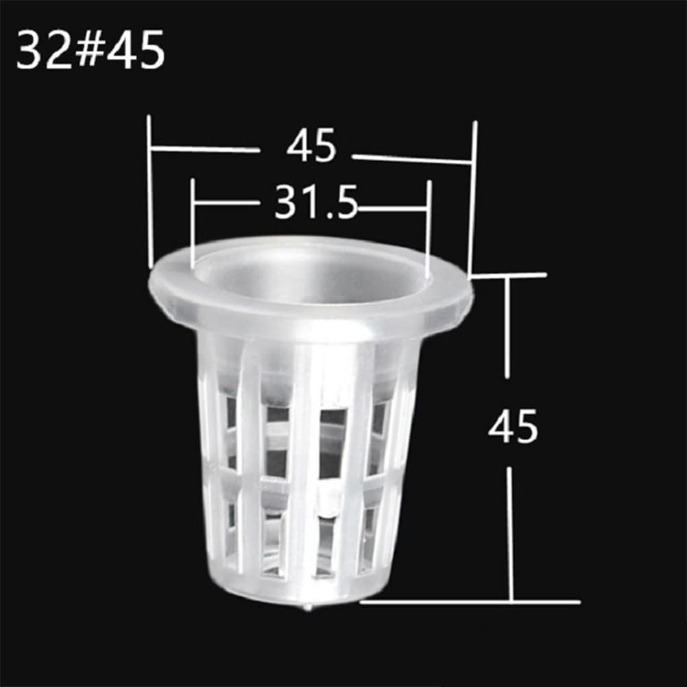Vaguelly 24 Grow Sponge Basket Tray Garden Net Cups Grow Basket Sponge Planting Net Starter Sponge Hydroponics Kit Hydroponic Floating Tray Sponges Foam Board Mesh White