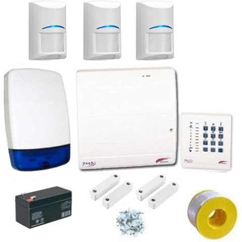 Wired Home Security Kit with Scantronic Panel Cover