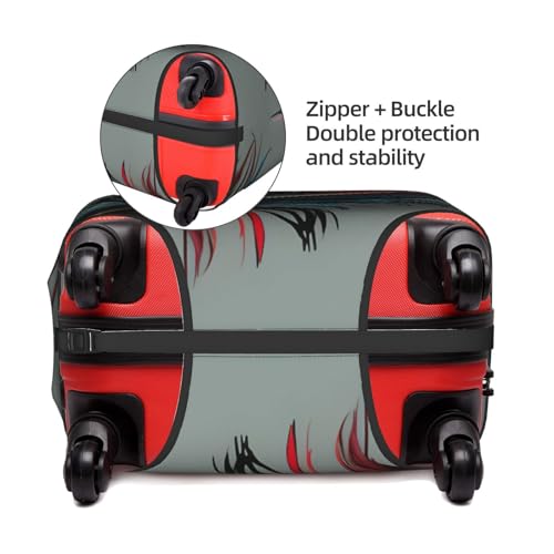 Dancing Feather Tsa Approved Luggage Cover For 18-32 Inch Suitcases Scratch-Resistant Stretch Luggage Cover4
