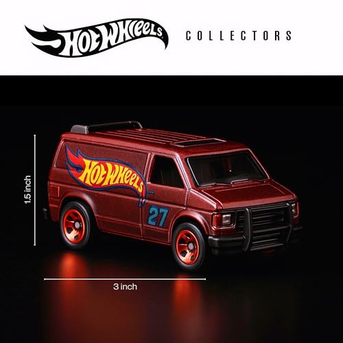 Image of Hot Wheels Collector Edition | Premium Die-Cast Metal Car for Kids & Collectors | Rare One-Time Release Model for Boys | No Restock Limited Edition (Custom GMC Panel Van (2018))